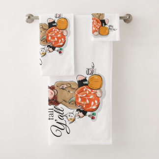 Het is Herfst Y'all Bath Towel Set Bad Handdoek