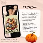 Het is Herfst Y'all Canvas tas