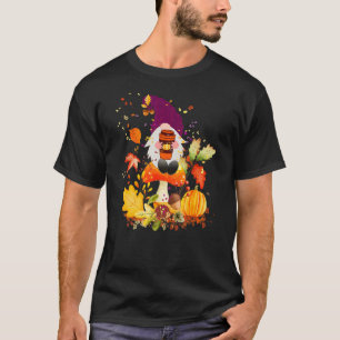 Het is Herfst Y'all Cute Gnomes Pumpkin Autumn Tre T-shirt
