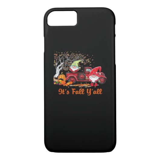 Het is Herfst Y'all Gnomes Pumpkin Spice Case-Mate iPhone Case (Achterkant)