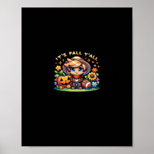 Het is Herfst Y'all Graphic Creative Casual Poster