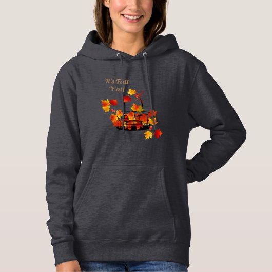 Het is Herfst Y'all Hoodie (Voorkant)