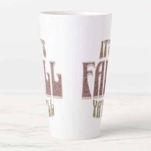 Het is HERFST Ya'LL! Lange Mok (Voorkant)