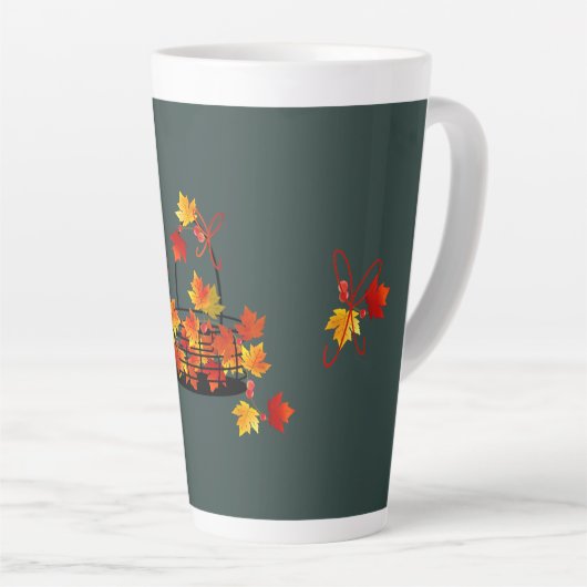 Het is Herfst Y'all Latte Mok (Rechterhoek)