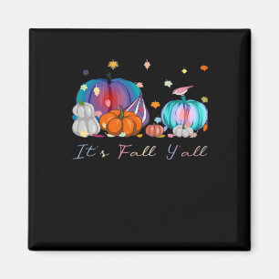 Het is Herfst Y'all Magische Pompoen Herfst Stijl Magneet