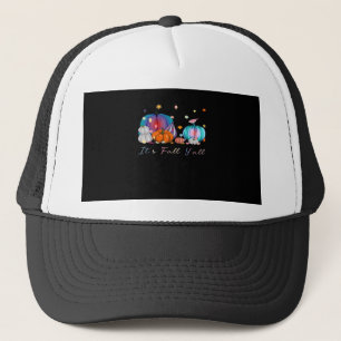 Het is Herfst Y'all Magische Pompoen Herfst Stijl Trucker Pet