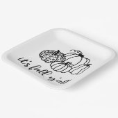 Het is Herfst Y'all Papieren Bordje (Gebogen)