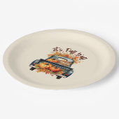 Het is Herfst Y'all Papieren Bordje (Gekanteld)