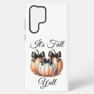 Het is Herfst Y'all: Pastel Pumpkins Samsung Galaxy Hoesje