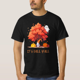Het is Herfst Y'all Pumpkin Gnome Autumn Tree T-shirt