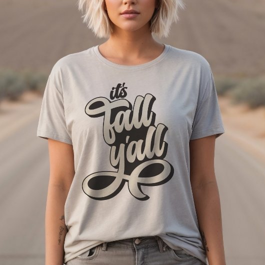 Het is Herfst Y'all Retro Style T-Shirt