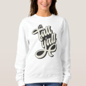 Het is Herfst Y'all Retro Style T-Shirt (Voorkant)