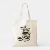 Het is Herfst Y'all Retro Style  Tote Bag (Achterkant)