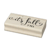 Het is herfst y'all rubberstempel (Stempel)