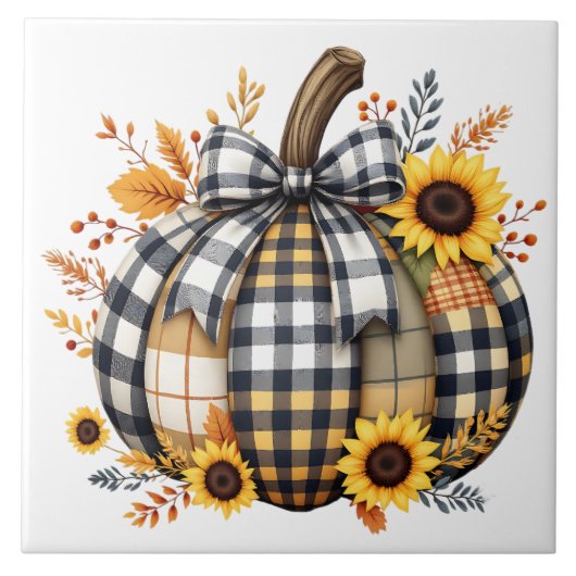 Het is Herfst Y'all. Tegeltje (Voorkant)