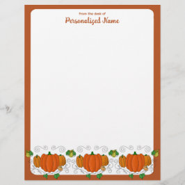 Het is Herfst Y'all - Unlined Briefhoofd