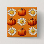 Het is Herfst Y'all Vierkante Button 5,1 Cm (Voorkant)