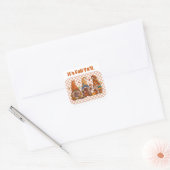Het is Herfst Yall Vierkante Sticker (Envelop)
