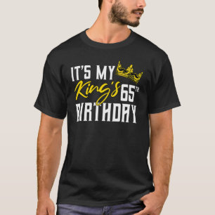 Het is het 65ste verjaardagsfeestje van mijn konin t-shirt