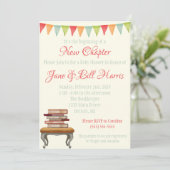 Het is het begin van een nieuw Baby shower van het Kaart (Staand voorkant)