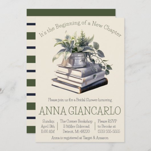 Het is het begin van een nieuw hoofdstuk, Vrijgeze Kaart (Voorkant / Achterkant)