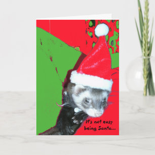 Het is het Gemakkelijke Zijn de Kerstkaart van de Feestdagen Kaart