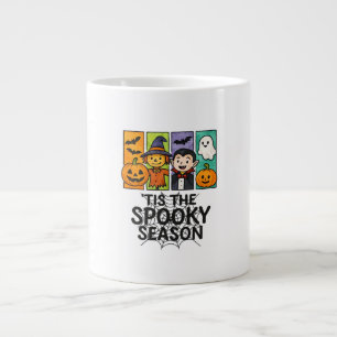 Het is het griezelige seizoen Halloween Vampier Po Extra Grote Beker
