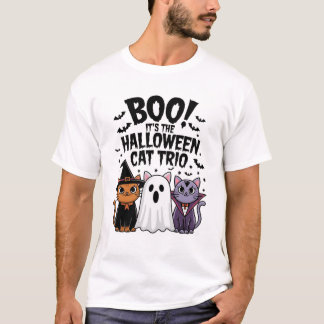 Het is het Halloween Cat Trio T-shirt