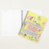 Het is het hart dat de poorten opent, bloementuin planner (Display)