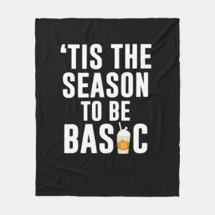 Het Is Het Seizoen Basis Fleece Deken