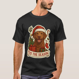 Het Is Het Seizoen Chesapeake Bay Retriever Hond K T-shirt