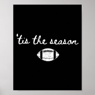 Het Is Het Seizoen Football Moeder Wedstrijd Dag T Poster