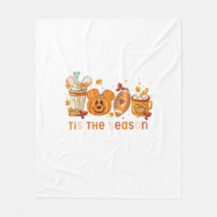 Het Is Het Seizoen Herfst Halloween Pompoen Herfst Fleece Deken