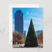 Het Is Het Seizoen In Dallas Bedankbericht Kaartje Briefkaart (Voorkant / Achterkant)