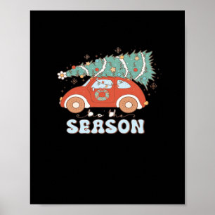 Het Is Het Seizoen Minimal Rein Poster