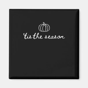 Het Is Het Seizoen Pompoen Herfst Thanksgiving Magneet