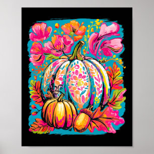 Het Is Het Seizoen Pompoen Herfst Val Jullie Blade Poster