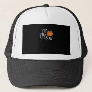 Het Is Het Seizoen Schattige Halloween Pompoen Trucker Pet