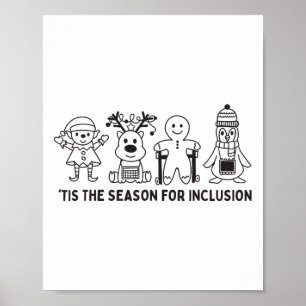 Het Is Het Seizoen Voor Inclusie Ot Pt Slp Therape Poster