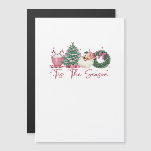 Het Is Het Seizoen Vrolijk Kerstfeest Cute Xmas Ko (Voorkant / Achterkant)