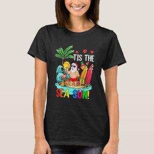 Het is het Zee zonnezonnezonnezonnebril Flamingo F T-shirt