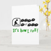 Het is hoe ik rolt kaart (Gele Bloem)