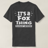 Het is iets dat je niet zou begrijpen... t-shirt (Design voorkant)