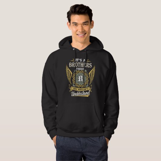 Het is iets wat je broers niet kon begrijpen hoodie (Voorkant volledig)