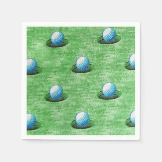 Het is in de Hole. Servetten (Voorkant)