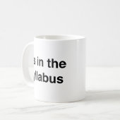 Het is in de Syllabus Coffee Mok (Voorkant links)