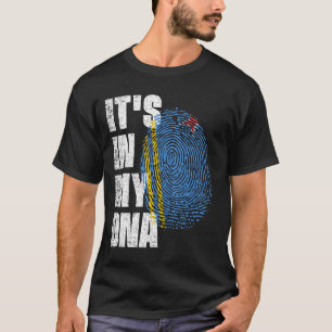 HET IS IN MIJN DNA Aruba Vlag T-shirt