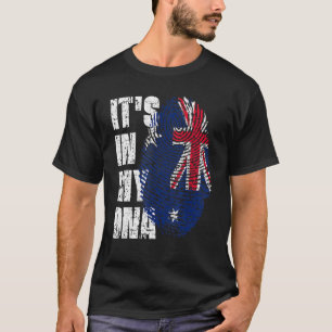 Het is in mijn DNA Australië vlag Australian T-shirt