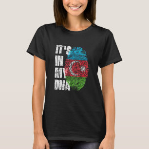 Het is in mijn DNA-Azerbeidzjan vlag Azerbeidzjan T-shirt