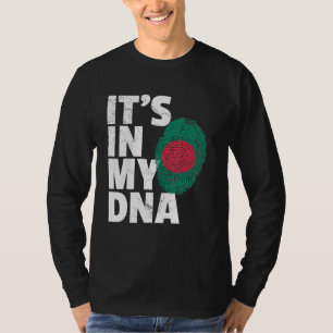 Het is in mijn dna Bangladesh Flag Pride National  T-shirt